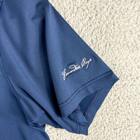 PETER MILLAR Summer Comfort Shirt Men Extra Large Blue Golf Polo Casual Outdoor - Picture 5 of 12